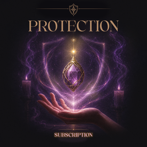 Guardian Shield Protection Subscription - Weekly Aura & Life Protection Rituals