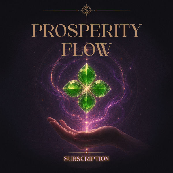 Prosperity Flow Subscription - Unlocking Abundance + Wealth & Opportunity Circle