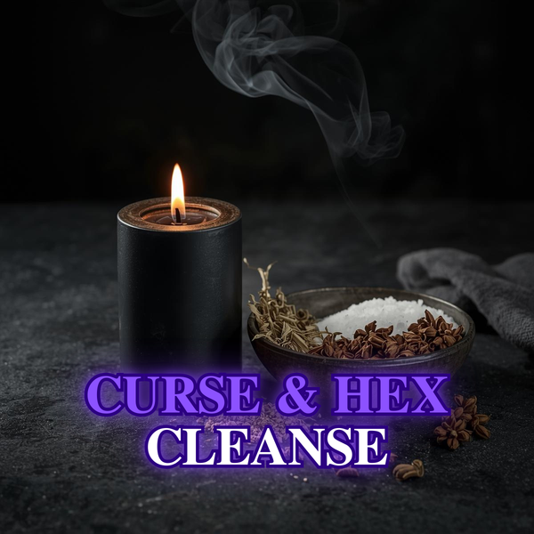 CURSE & HEX CLEANSE – Remove Dark Energy, Break Negative Magic and Restore Spiritual Balance