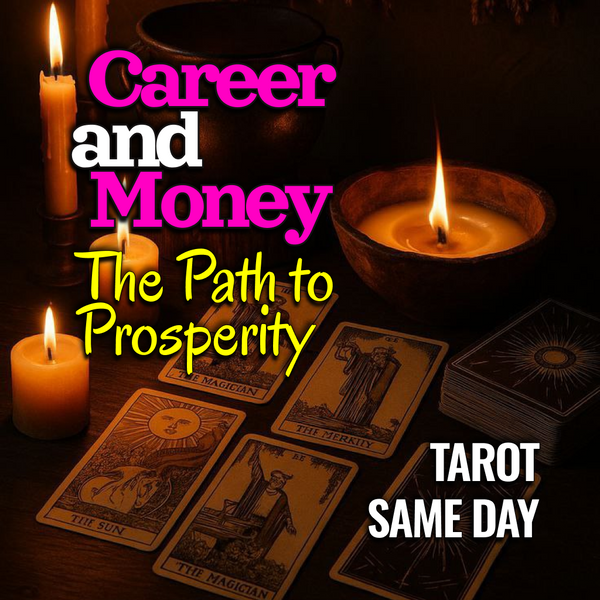Career & Money Tarot Reading – Guidance for Success (Same Day)