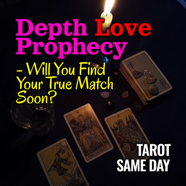 Love Tarot Reading - True Match Prophecy, Same Day