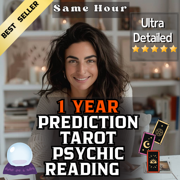 1 YEAR TAROT PREDICTION | In-Depth Tarot Psychic Reading, General Reading & Oracle Cards for Year Ahead