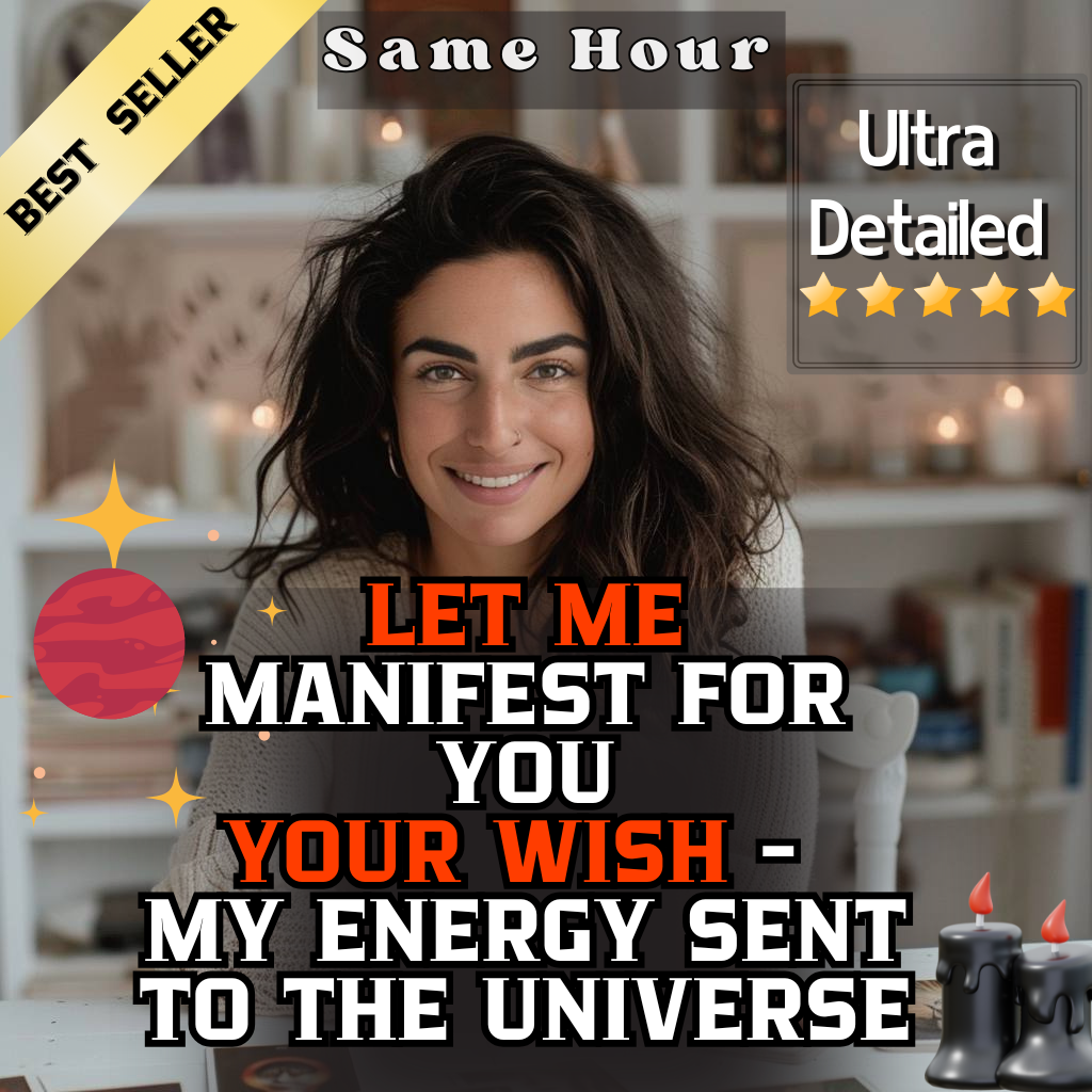 LET ME MANIFEST FOR YOU | Personalized Manifestation for Love, Money & Success with Energy Work, Healing & Abundance Focus