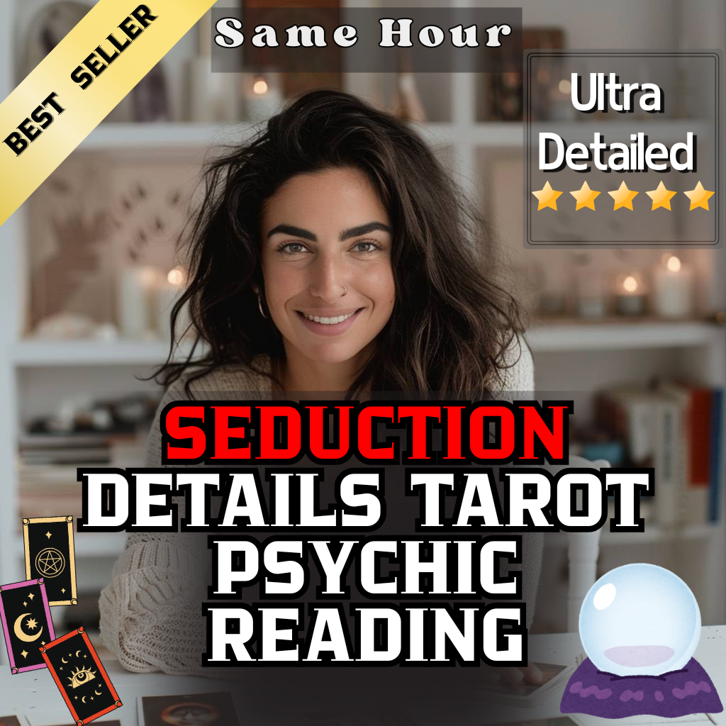 SEDUCTION DETAIL READING | Deep Psychic Reading, Love Energy Reading & Spiritual Guidance for Attraction & Romance