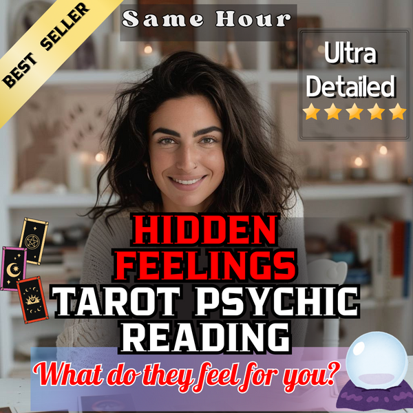 HIDDEN FEELINGS TAROT READING | Honest Tarot Psychic Reading, Love Tarot Reading & Spiritual Guidance for Emotional Clarity