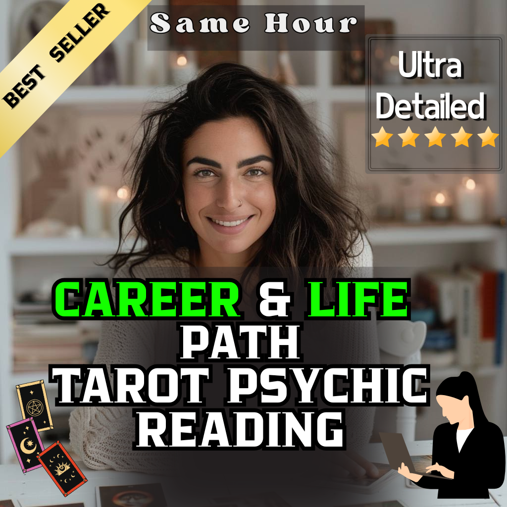 CAREER & LIFE PATH TAROT | In-Depth Career Tarot Reading, Life Purpose Psychic Reading with Tarot Cards & Oracle Insight