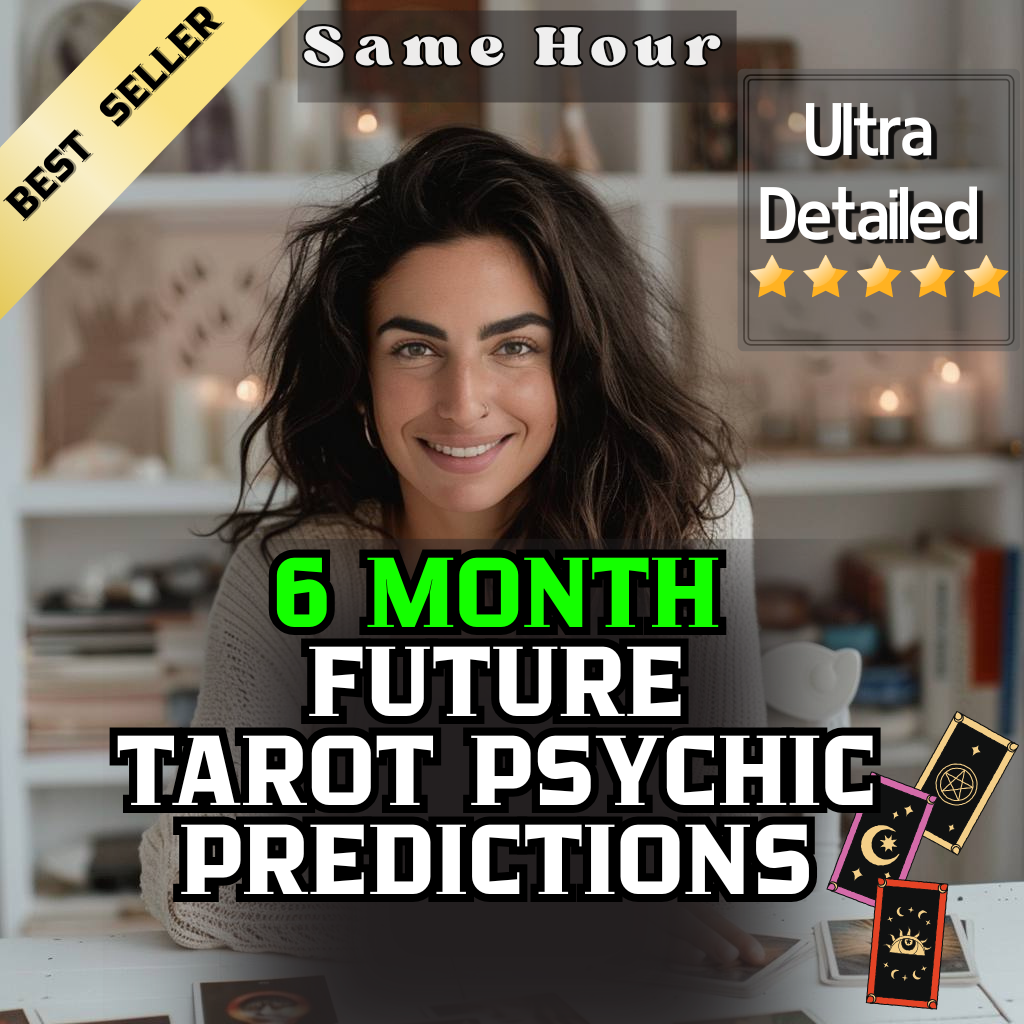 6 MONTHS TAROT PREDICTION | Detailed Future Tarot Reading, Psychic Reading & Oracle Guidance for Life Clarity
