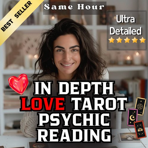 LOVE TAROT READING | Accurate Tarot Psychic Reading with Tarot Deck, Oracle Cards & Deep Love Reading for Clarity