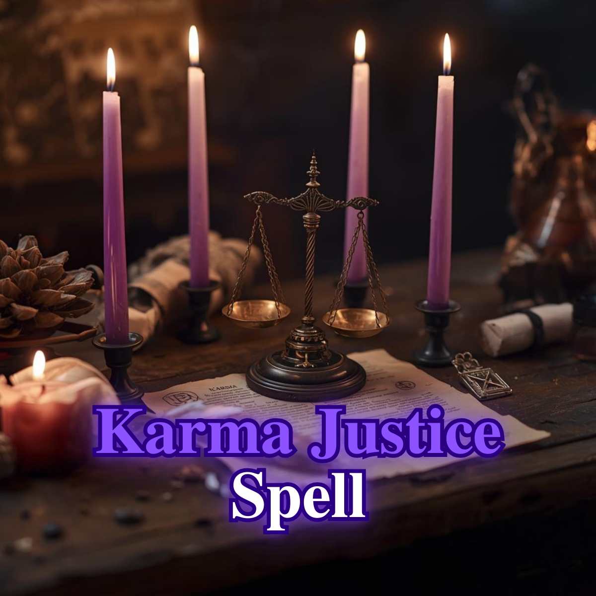 KARMA JUSTICE SPELL – Restore Balance, Reveal Truth & Let Karma Deliver Fairness