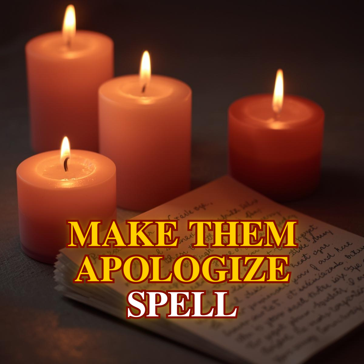 MAKE THEM APOLOGIZE Spell – Awaken Regret, Open Their Heart & Bring a Sincere Apology Fast