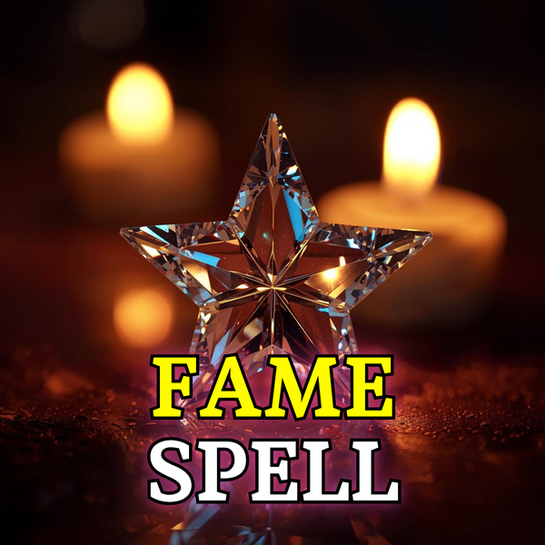 FAME SPELL – Step Into Spotlight, Attract Recognition & Manifest Wealth Through Success
